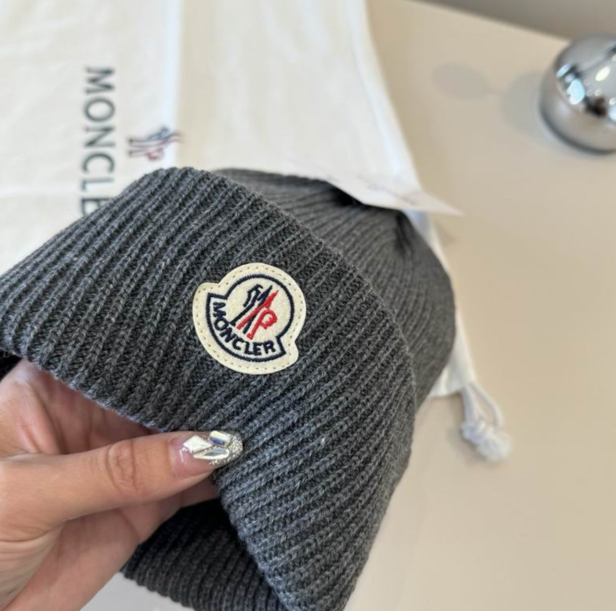 Authentic Moncler Wool Beanie