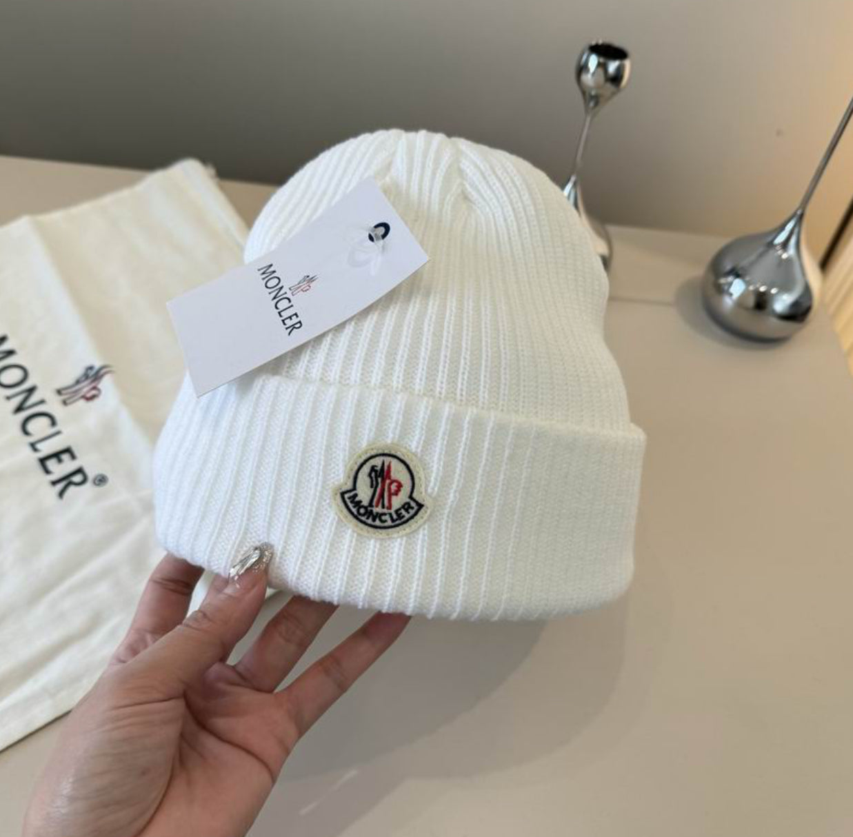 Authentic Moncler Wool Beanie