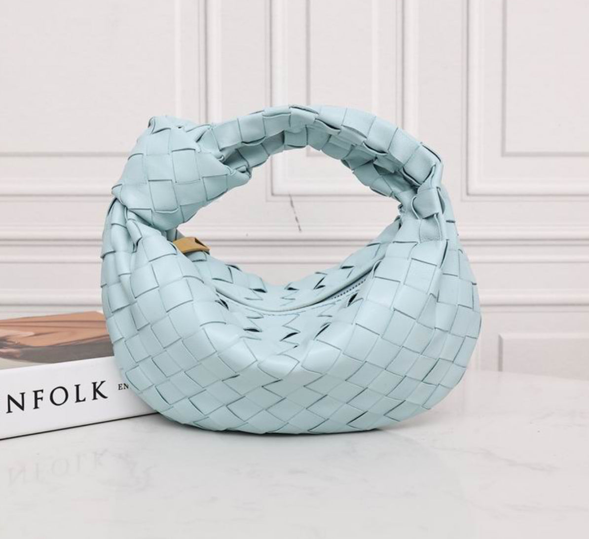 Authentic Bottega Veneta mini Jodie (Intrecciato leather)