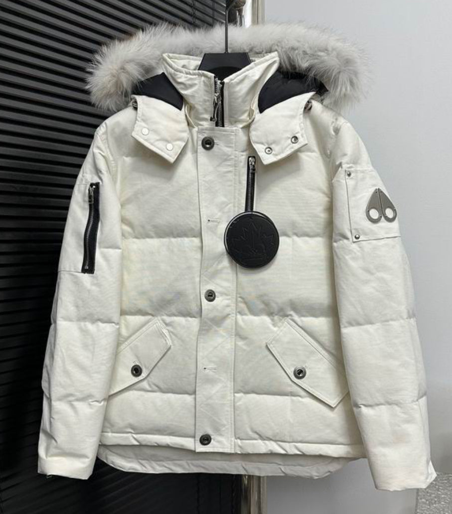 Authentic Moose Knuckles - ORIGINAL SHEARLING TRIM 3Q JACKET