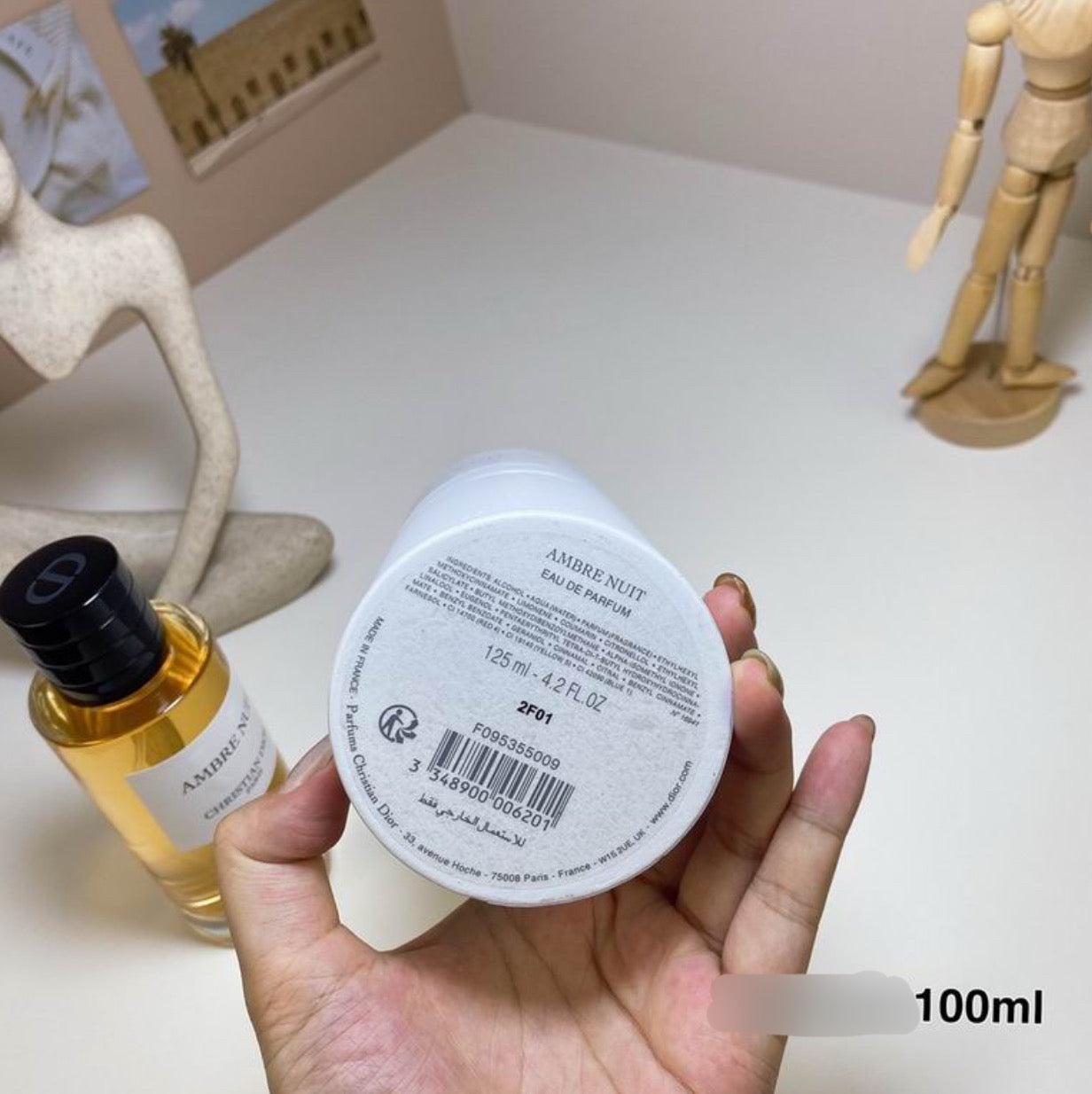 Authentic Christian Dior Ambre Nuit Unisex Eau de Parfum