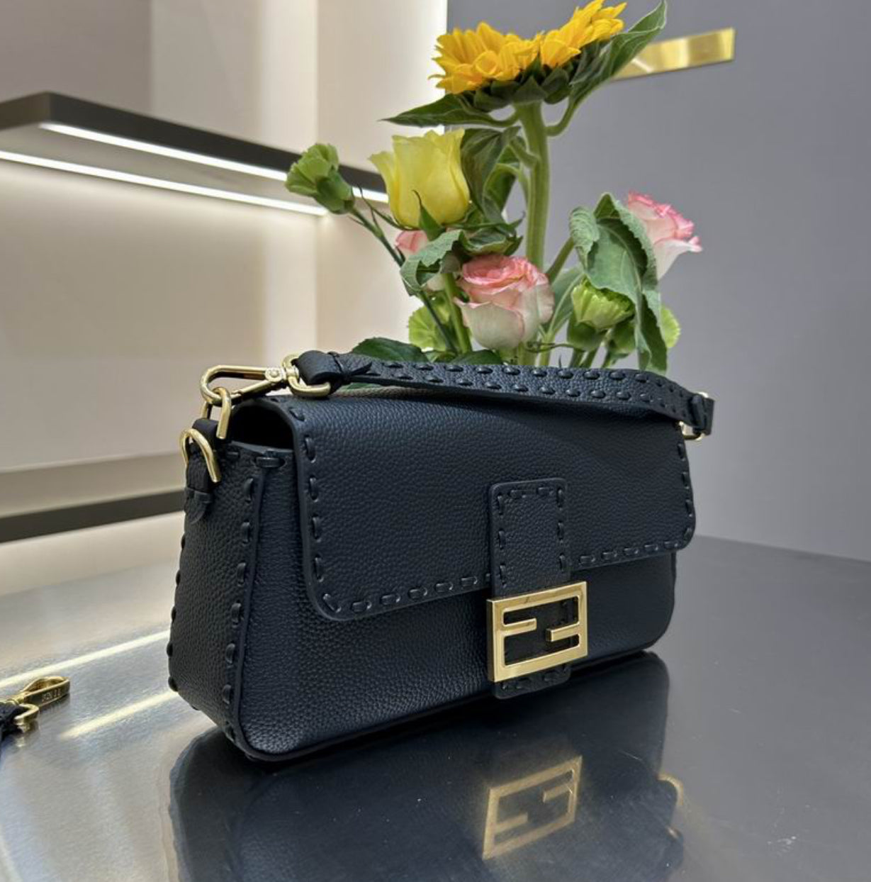Authentic Fendi MEDIUM Baguette