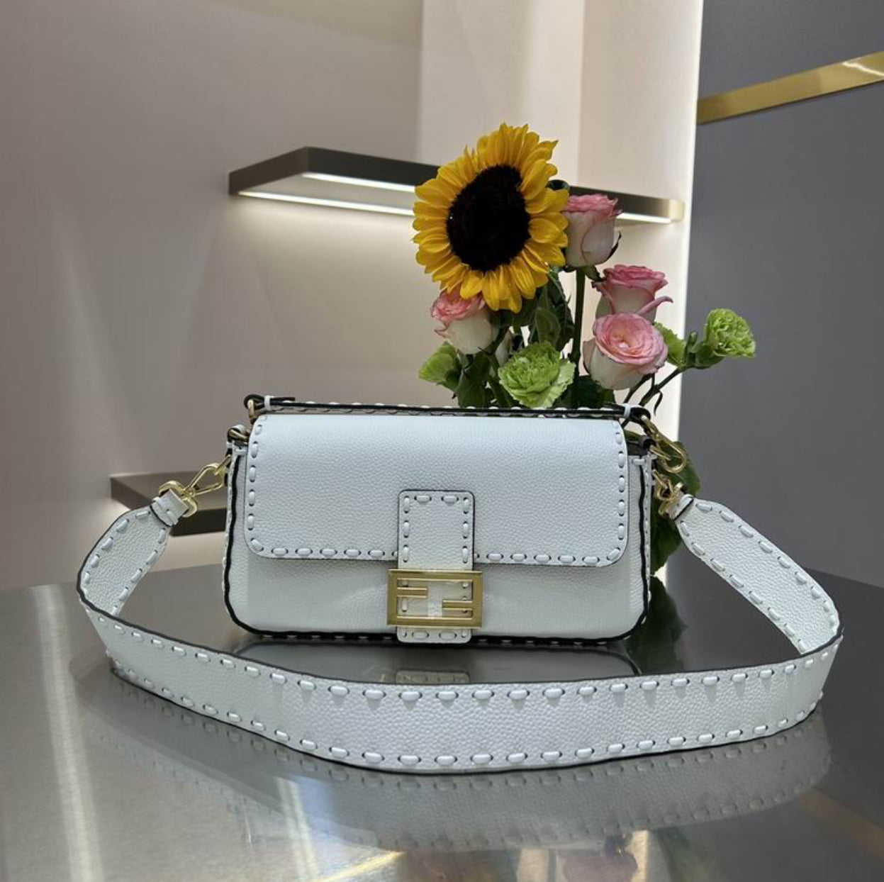 Authentic Fendi MEDIUM Baguette