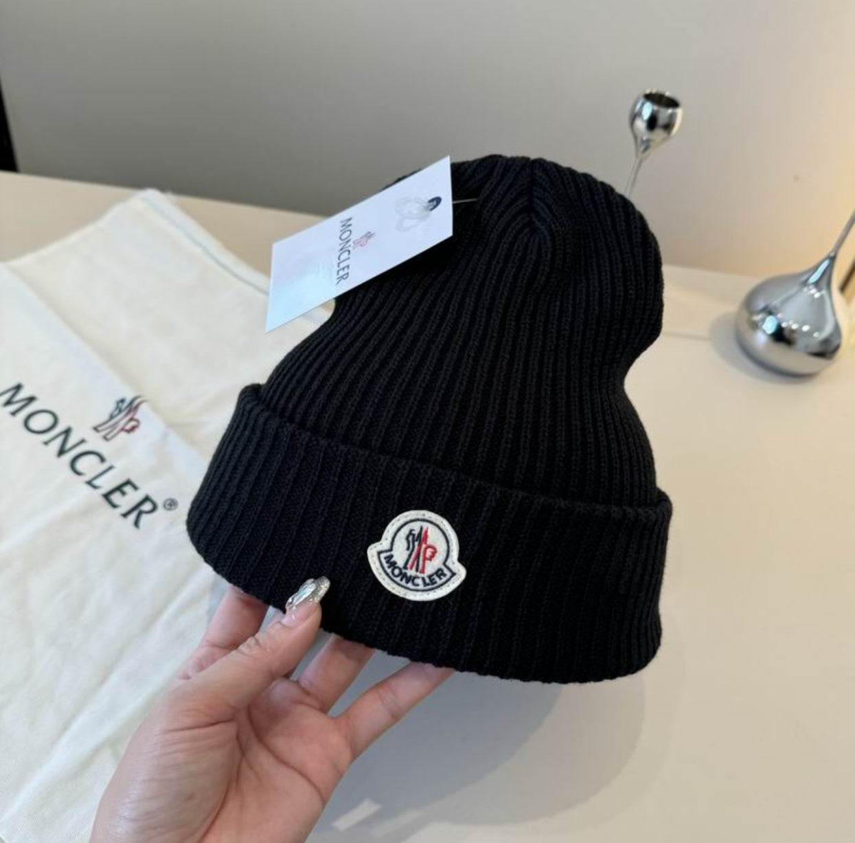 Authentic Moncler Wool Beanie