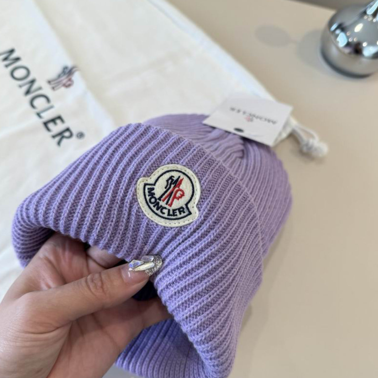 Authentic Moncler Wool Beanie
