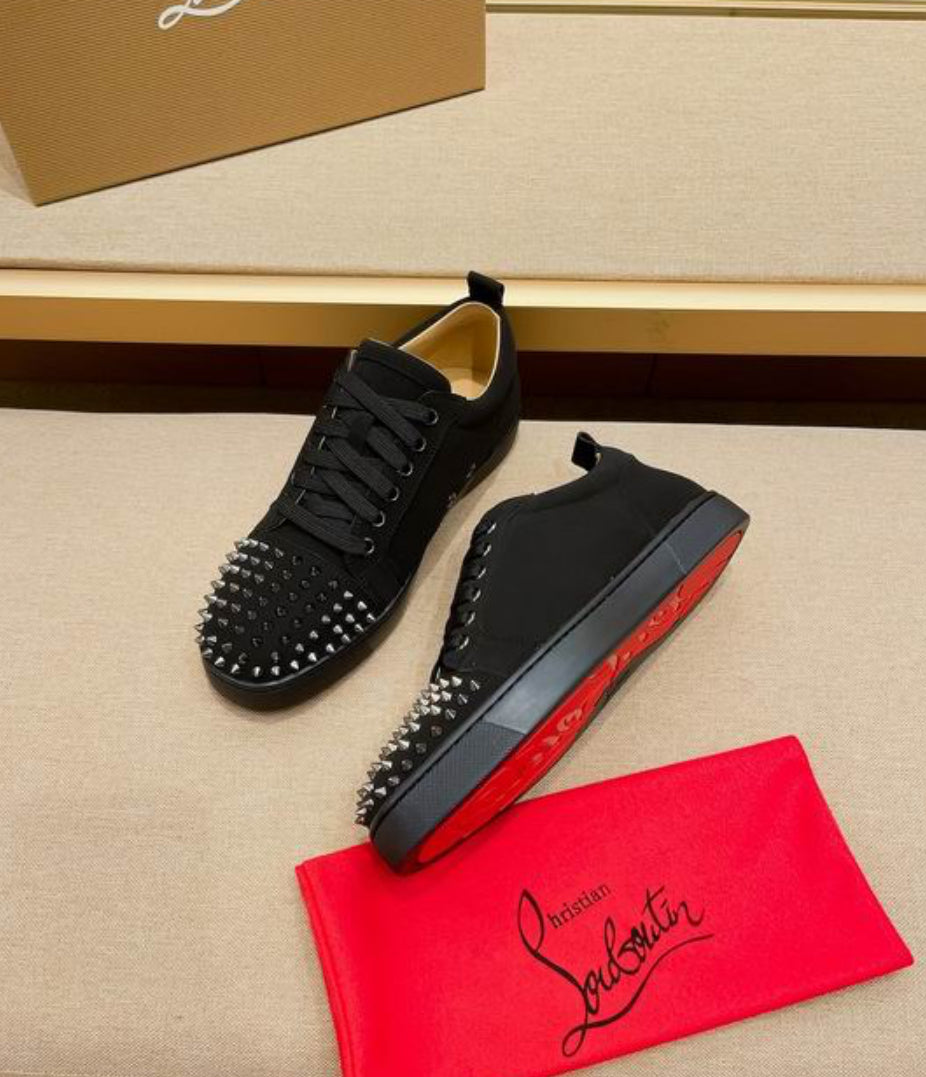 Authentic Christian Louboutin: Louis Junior Spikes Sneakers