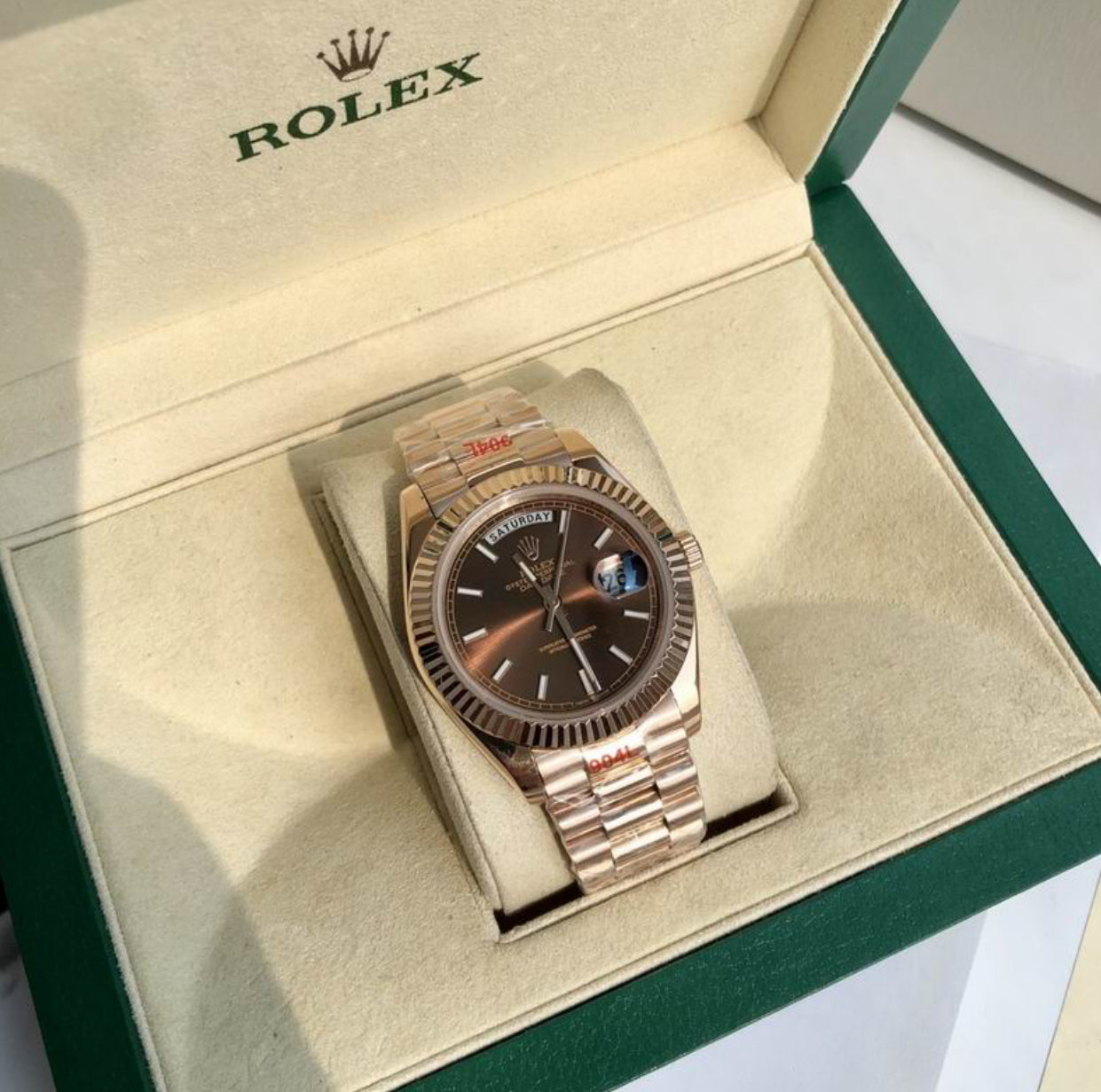 Authentic Rolex Oyster Perpetual Day-DATE