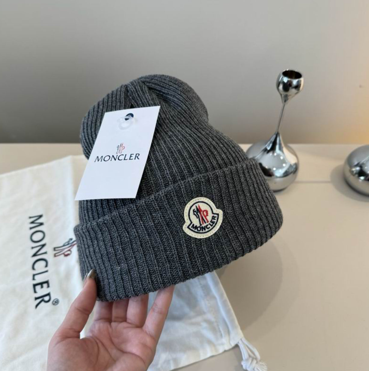 Authentic Moncler Wool Beanie
