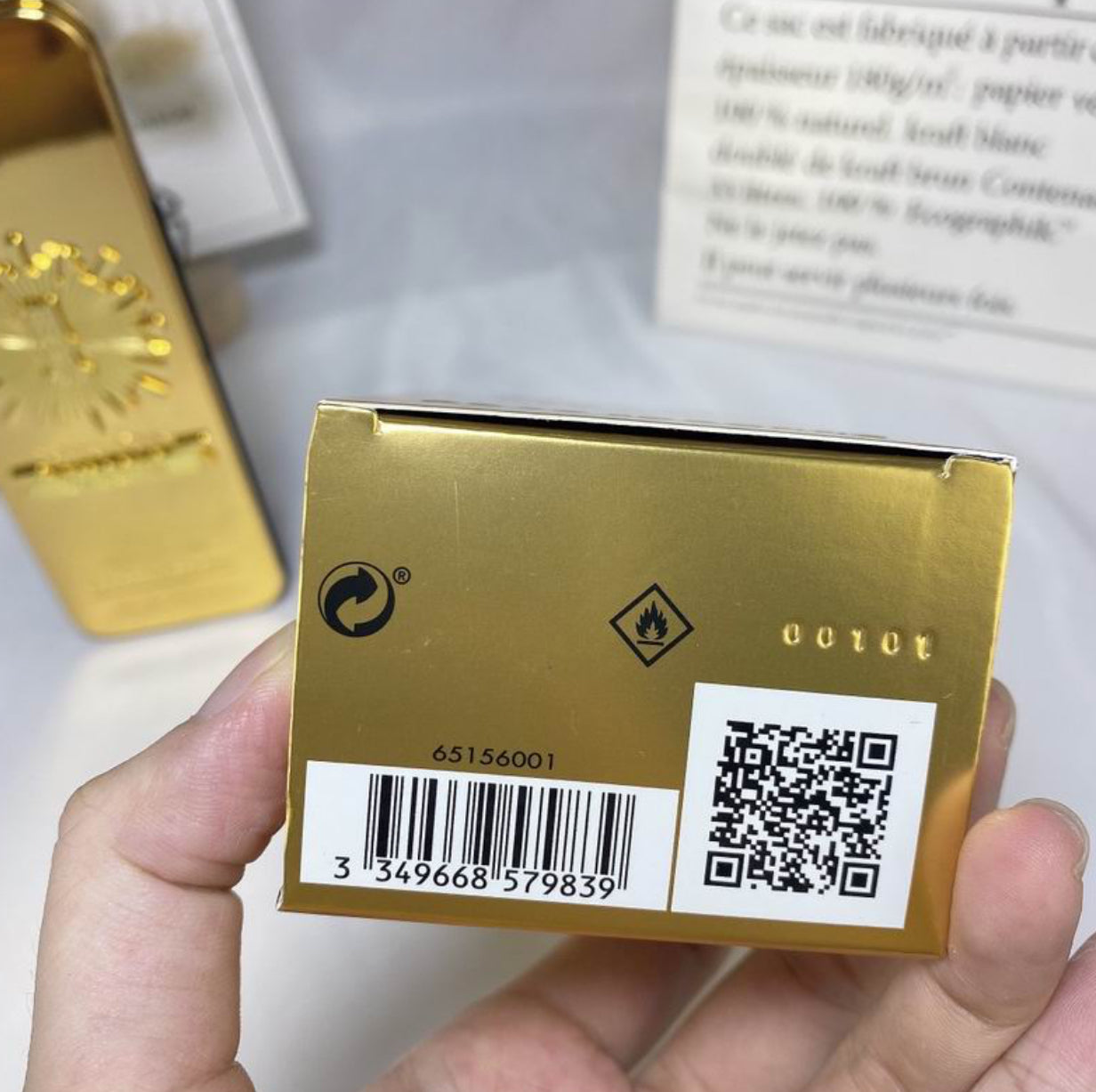 Authentic Paco Rabbane - 1 Million PARFUM natural spray