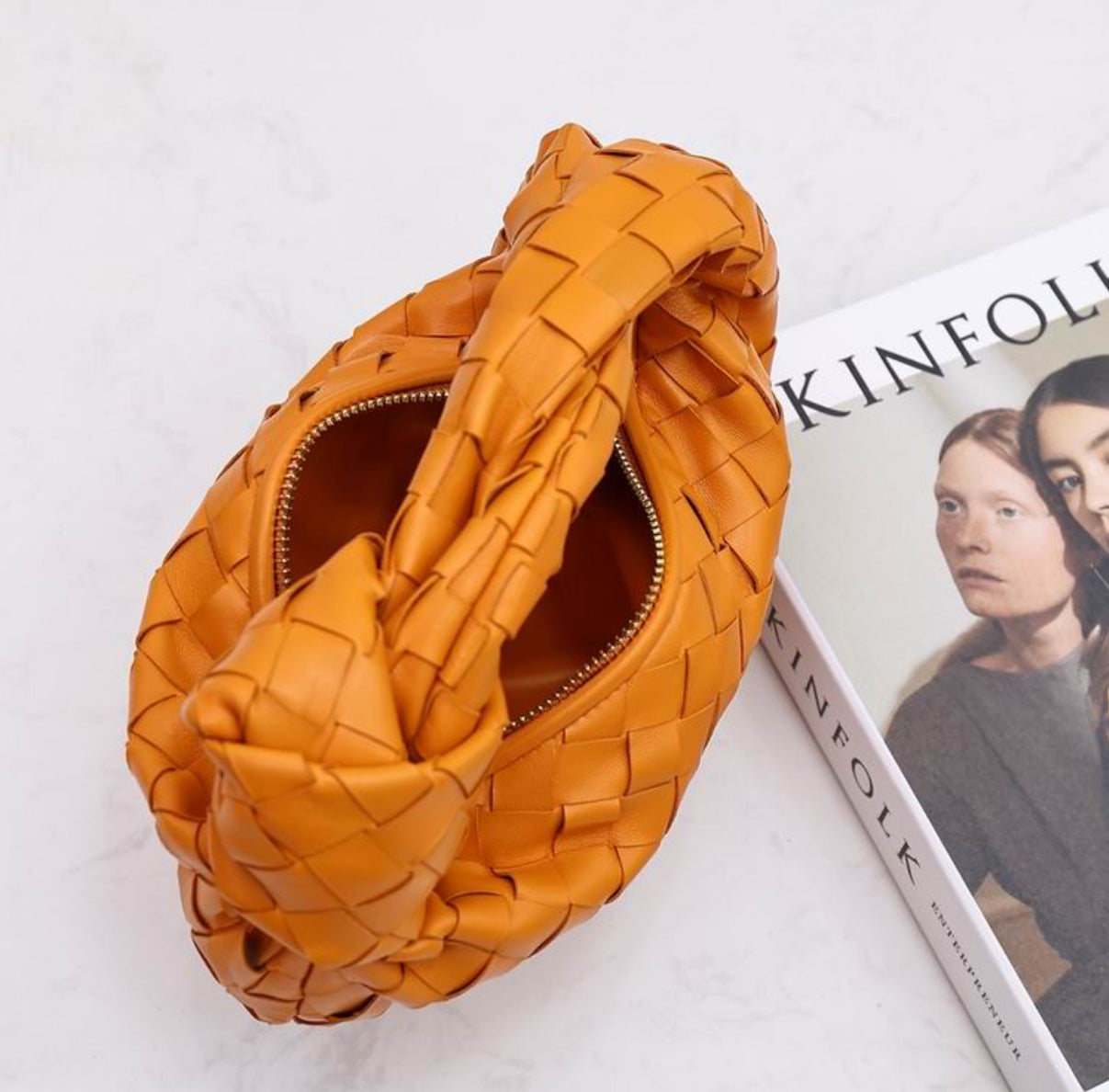 Authentic Bottega Veneta mini Jodie (Intrecciato leather)