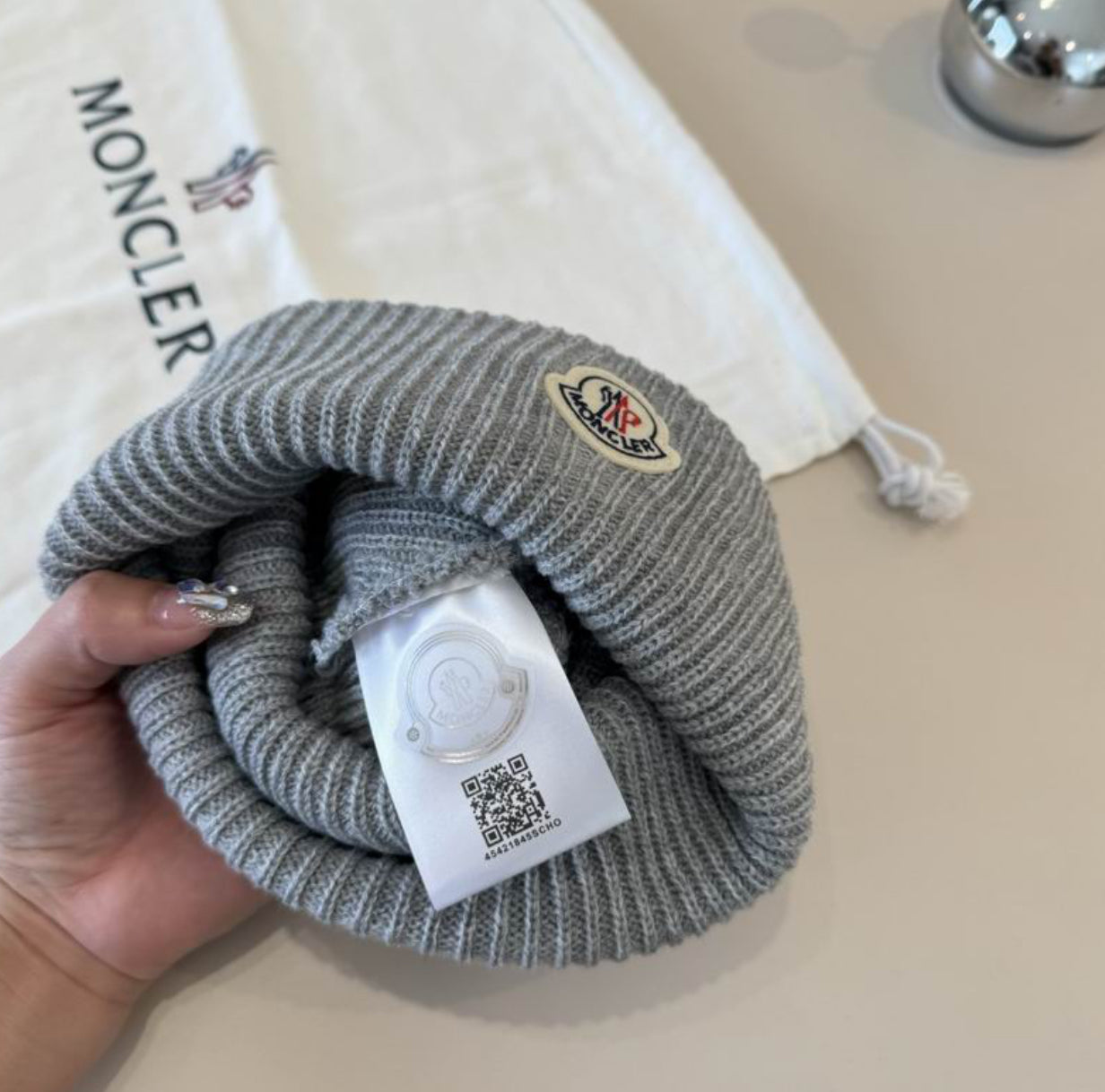Authentic Moncler Wool Beanie