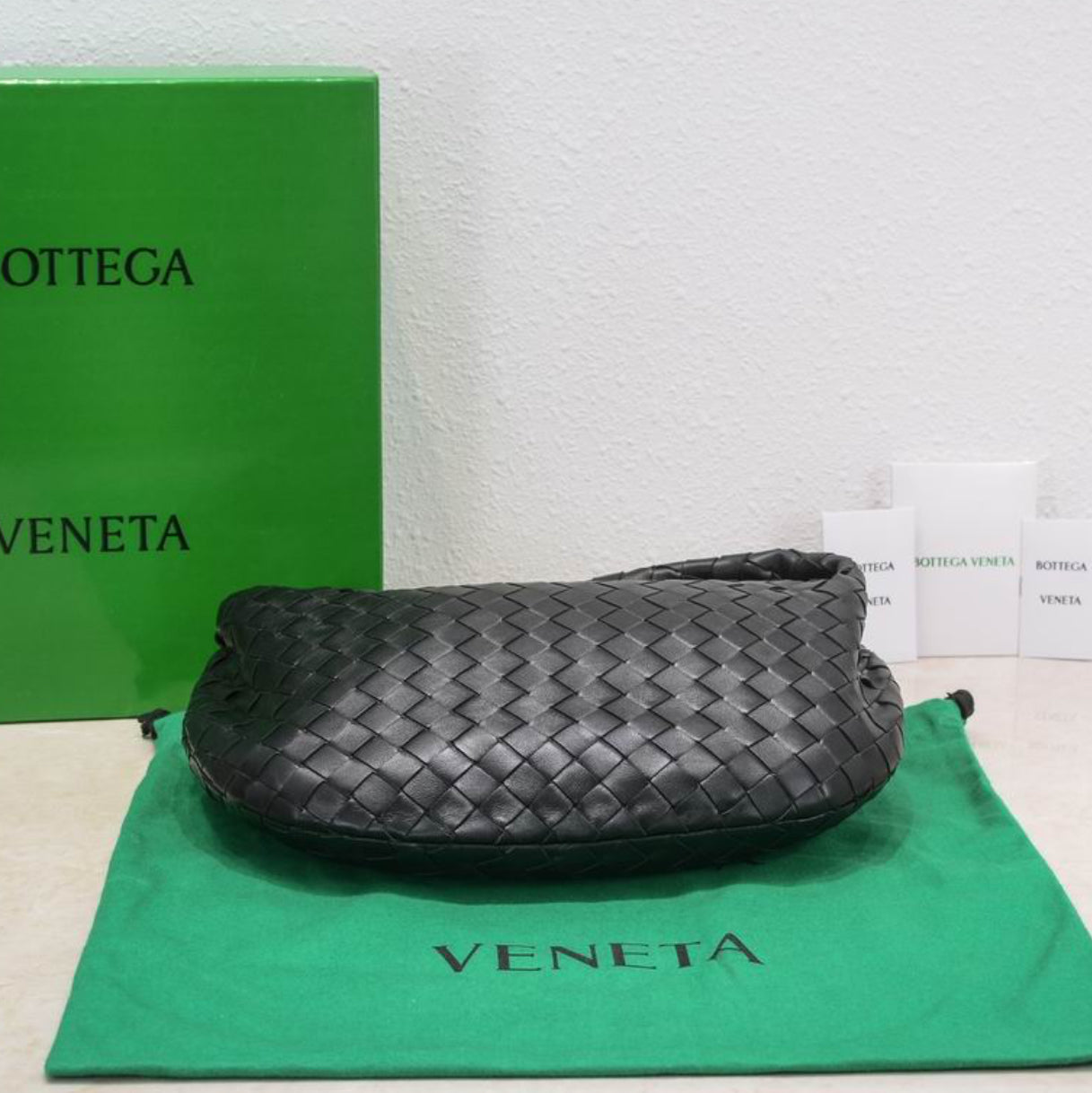Authentic Bottega Veneta SMALL Jodie (Intrecciato leather)