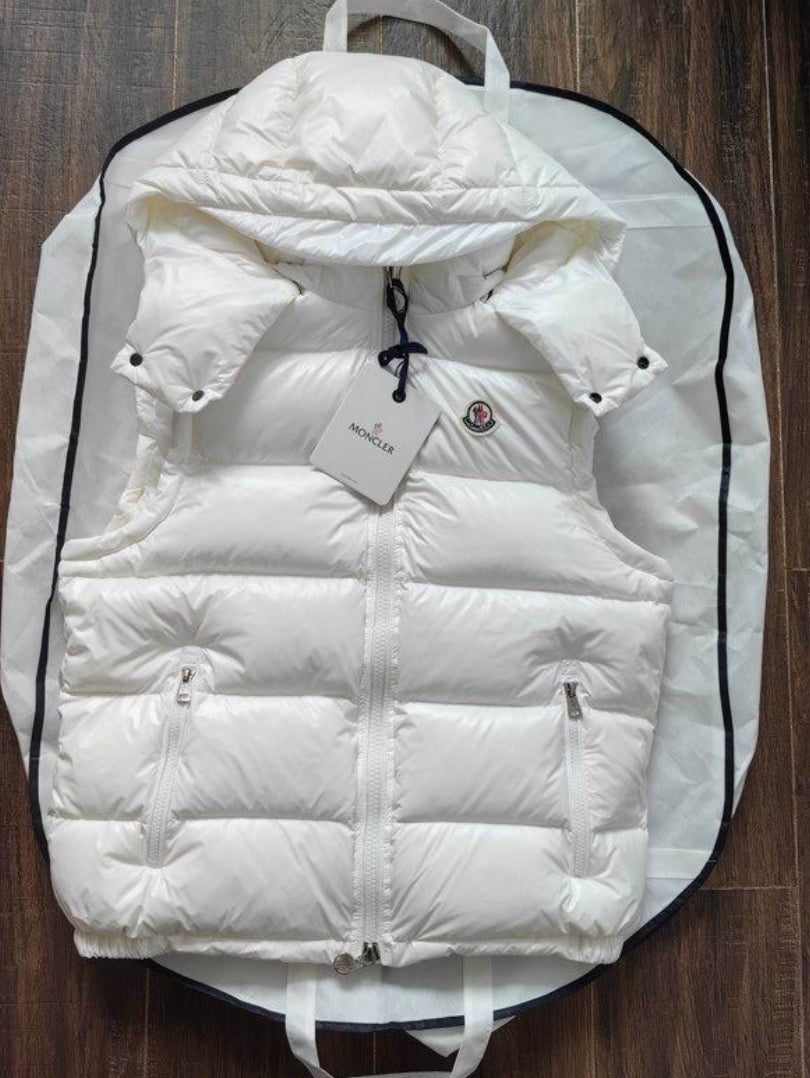 Authentic Moncler - Bormes Hooded Down Vest