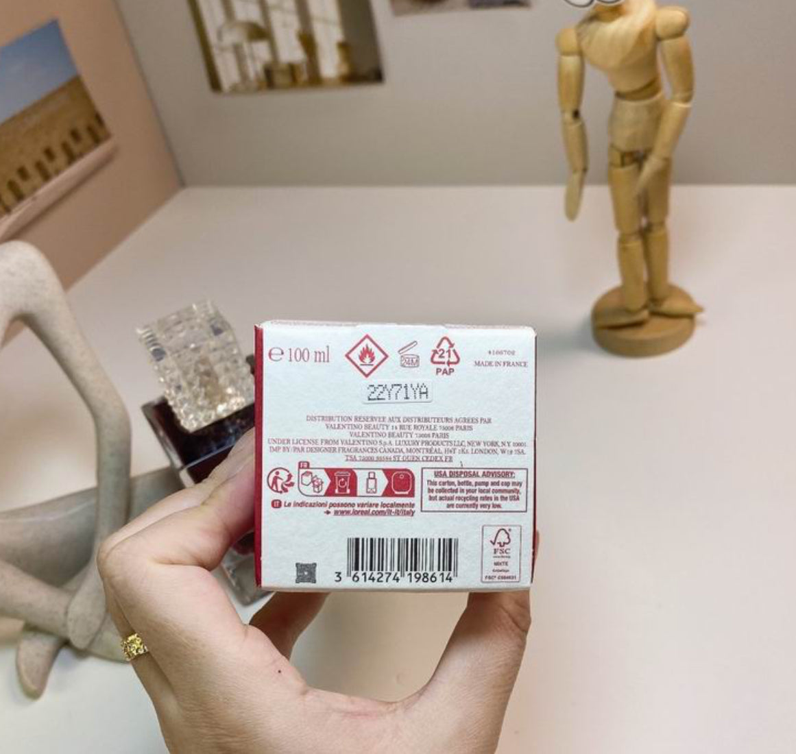 Authentic Valentino Anatomy Of Dreams - Sogno In Rosso Parfum