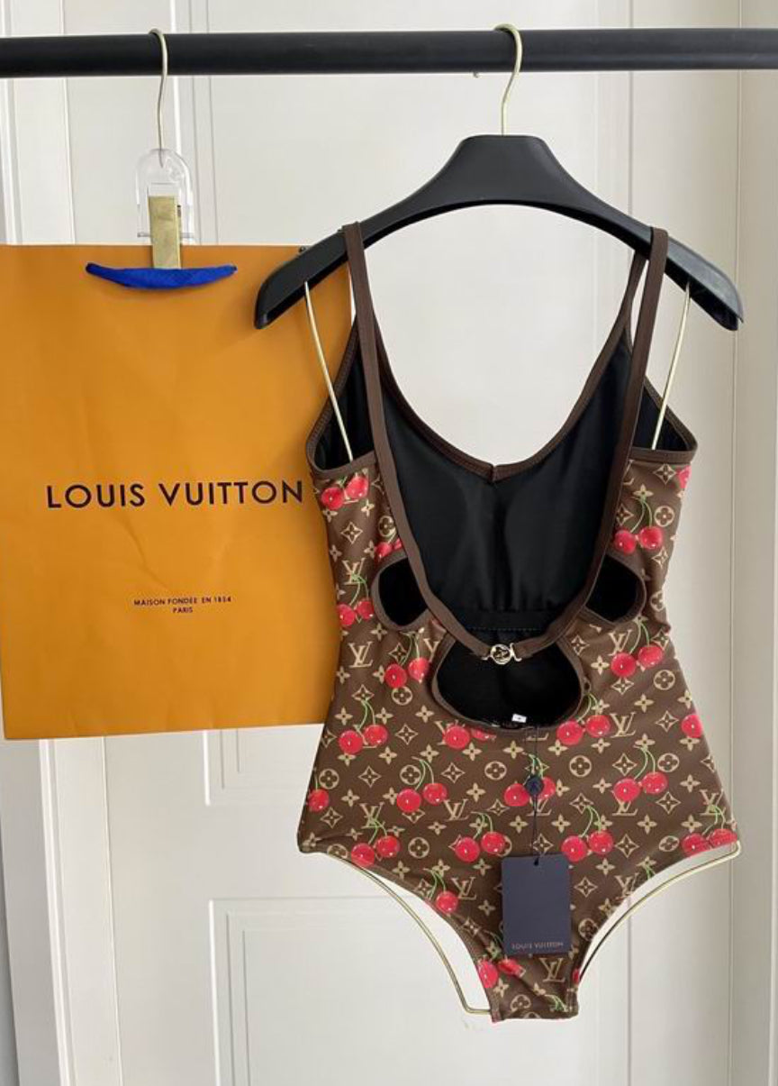 LV x TM Cherry Swimsuit