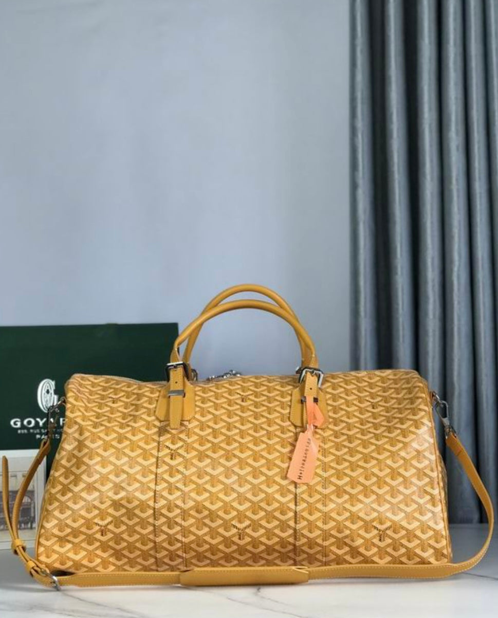 Authentic Goyard Boston 50 bag (Yellow)