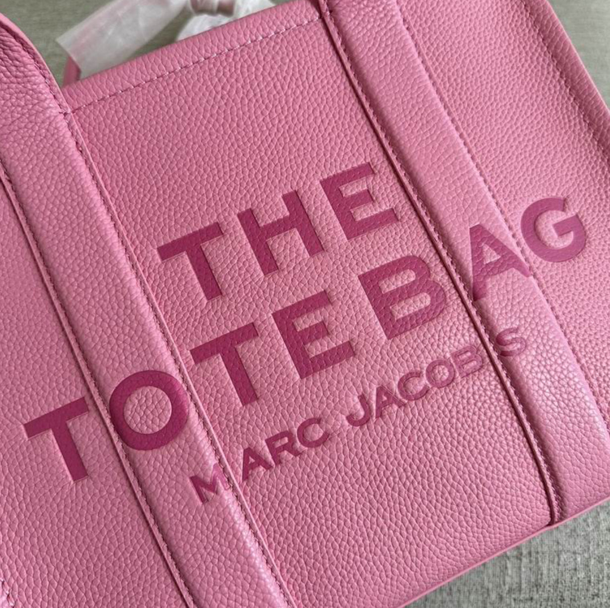 Authentic Marc Jacobs Leather Small Tote Bag