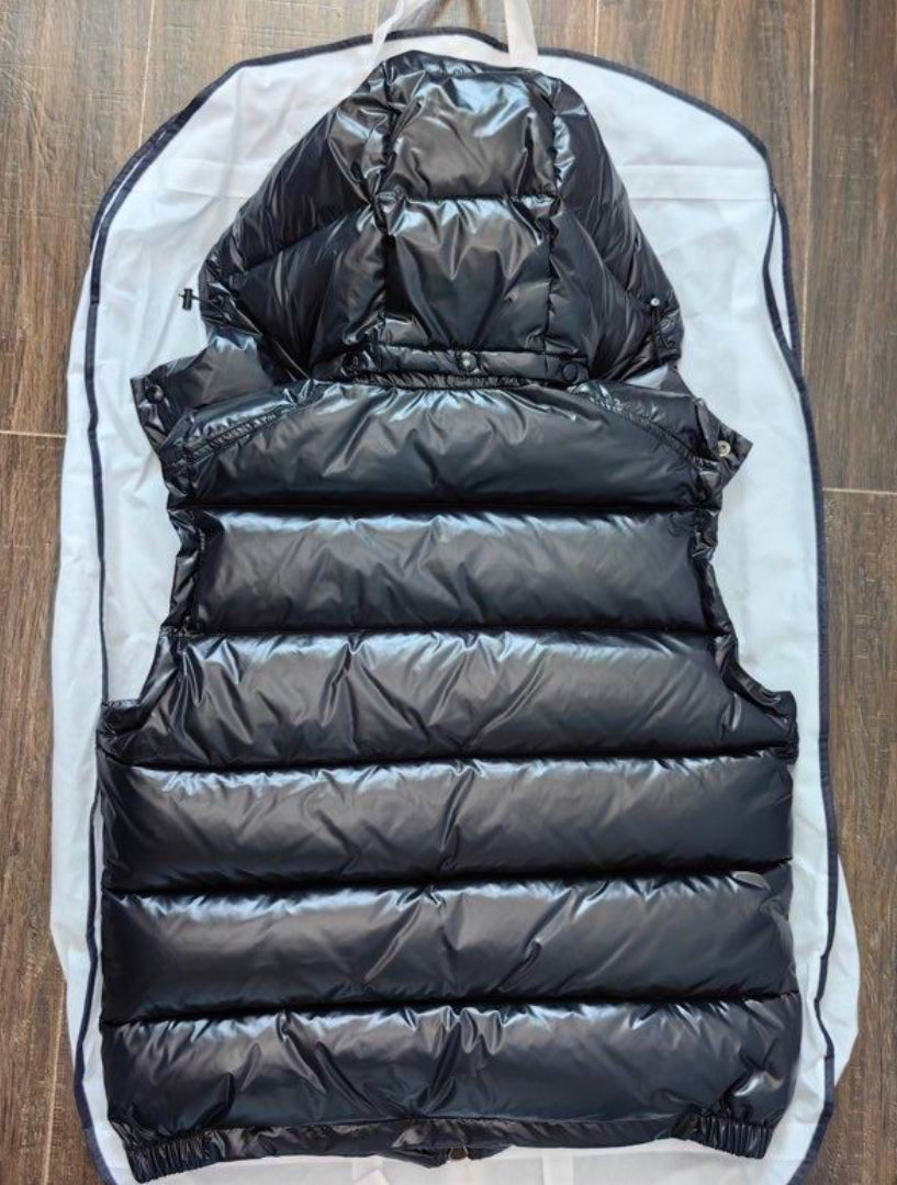 Authentic Moncler - Bormes Hooded Down Vest