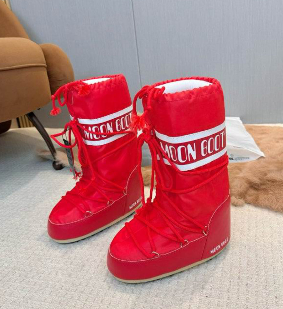 Authentic MOON BOOT - ICON COLOURBLOCK NYLON BOOTS