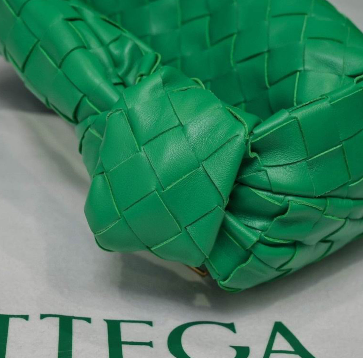 Authentic Bottega Veneta mini Jodie (Intrecciato leather)