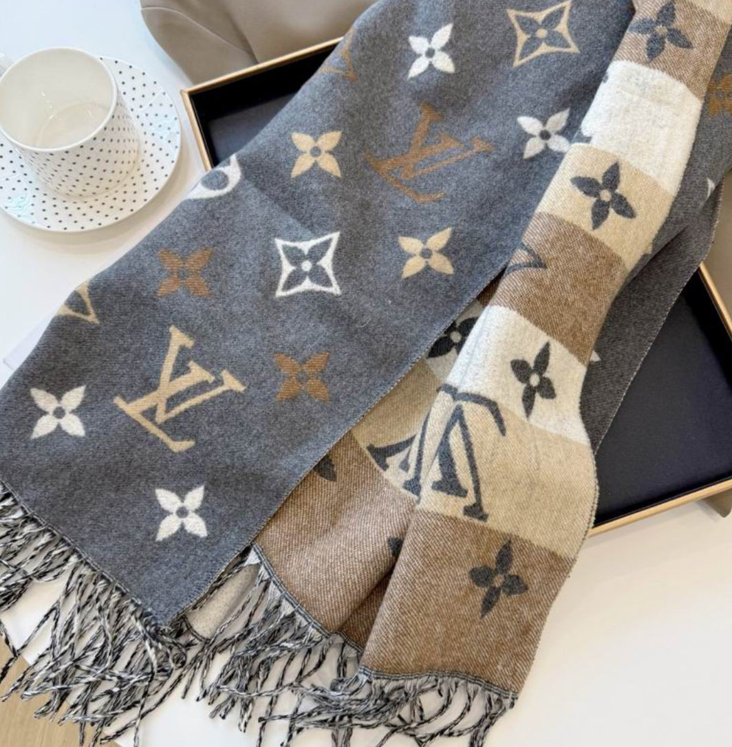 Authentic Louis Vuitton Monogram Scarf