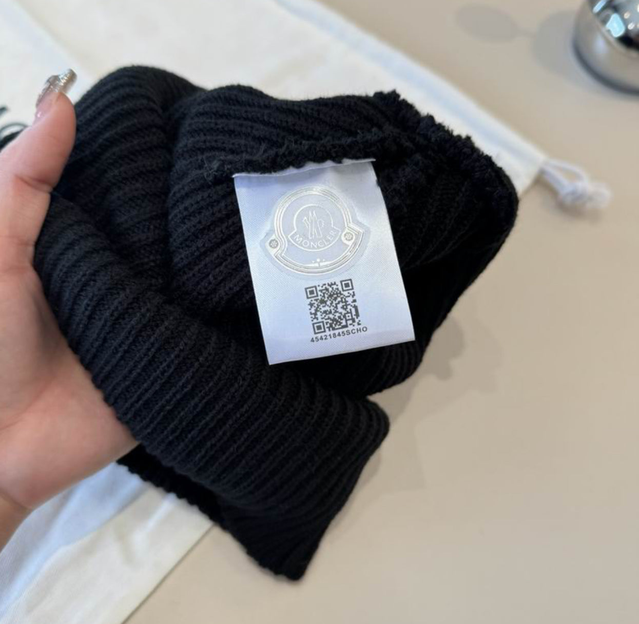 Authentic Moncler Wool Beanie