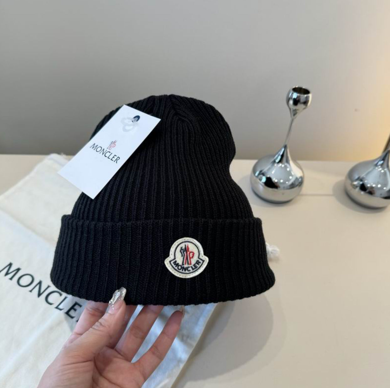 Authentic Moncler Wool Beanie
