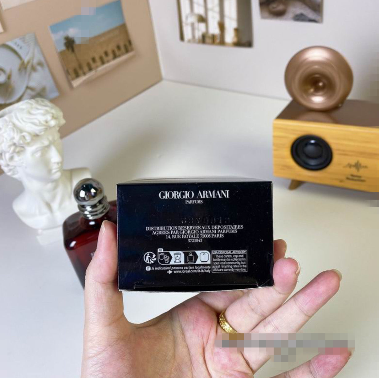 Authentic Emporio Armani "Stronger With You" Parfum