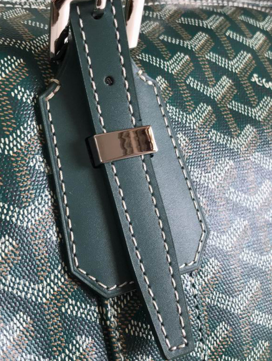 Authentic Goyard Boston 50 bag (Green)