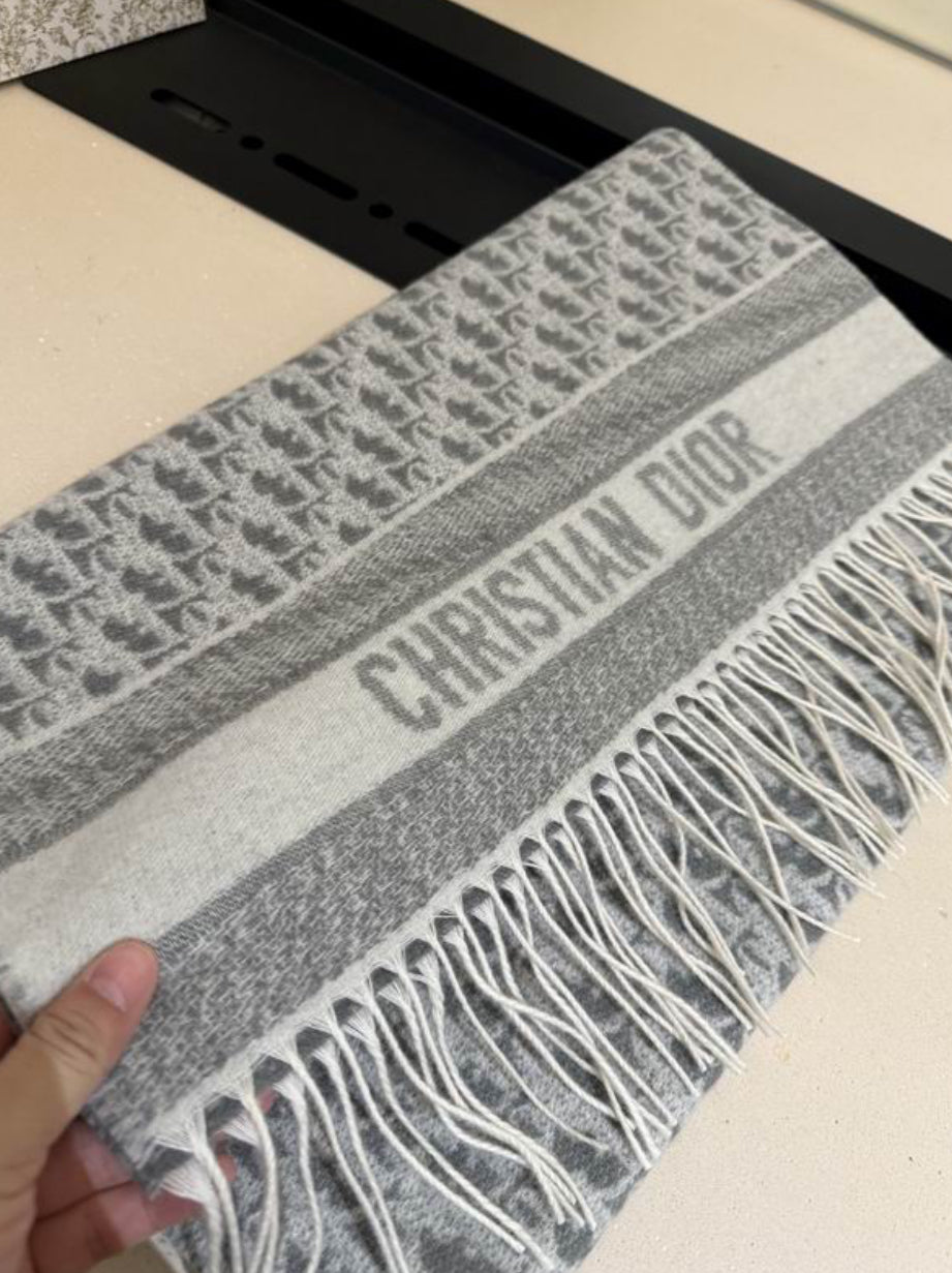 Authentic Christian Dior Oblique Scarf