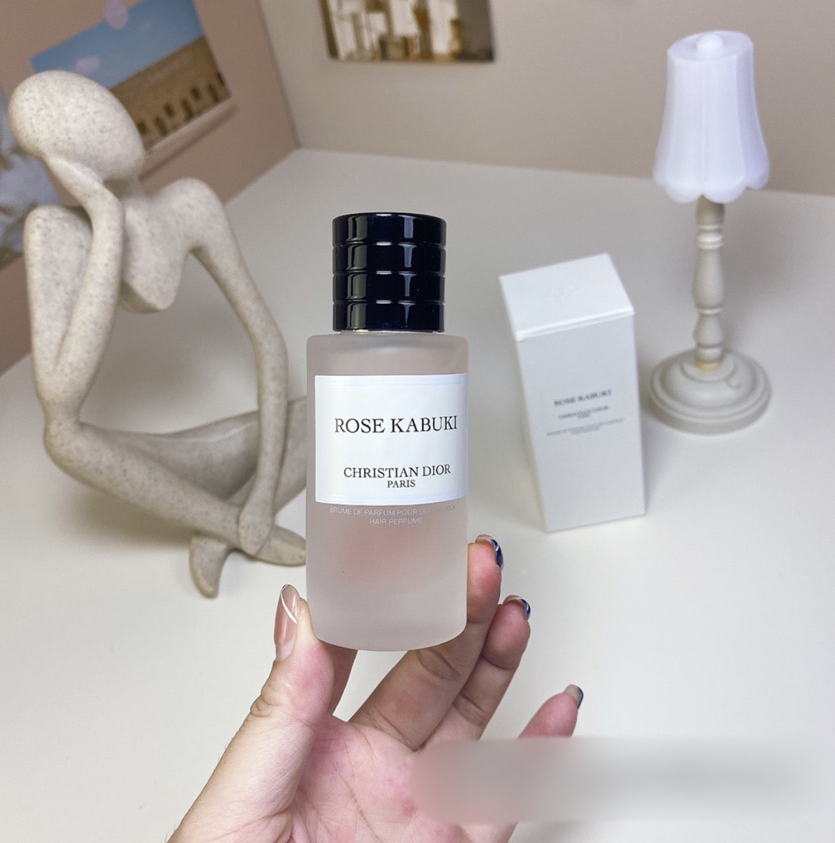 Authentic Christian Dior Rose Kabuki HAIR MIST