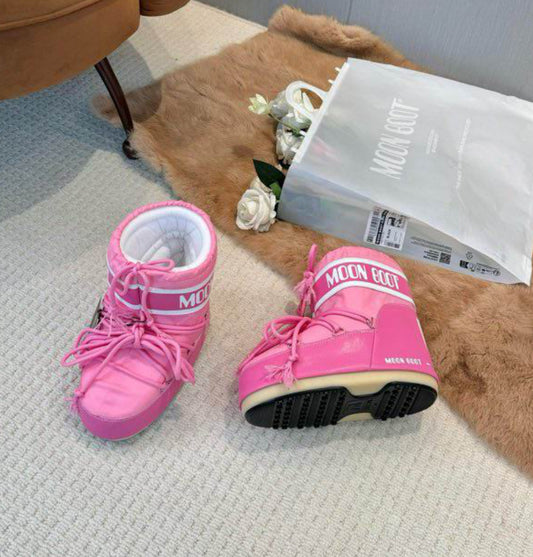 Authentic MOON BOOT - ICON LOW NYLON BOOTS