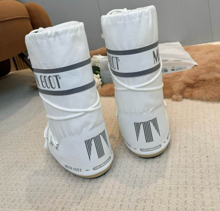 Authentic MOON BOOT - ICON COLOURBLOCK NYLON BOOTS