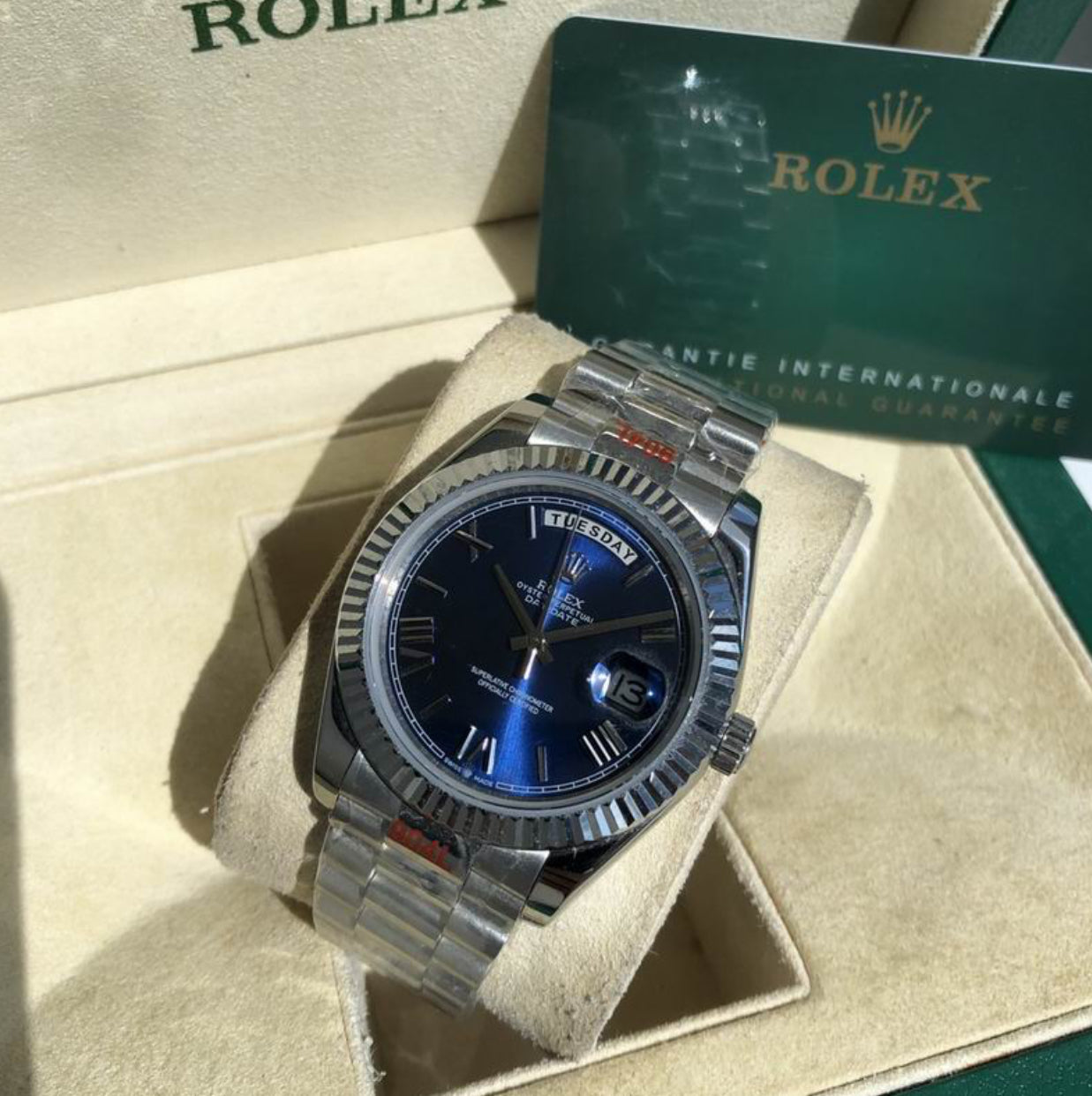 Authentic Rolex Oyster Perpetual Day-DATE