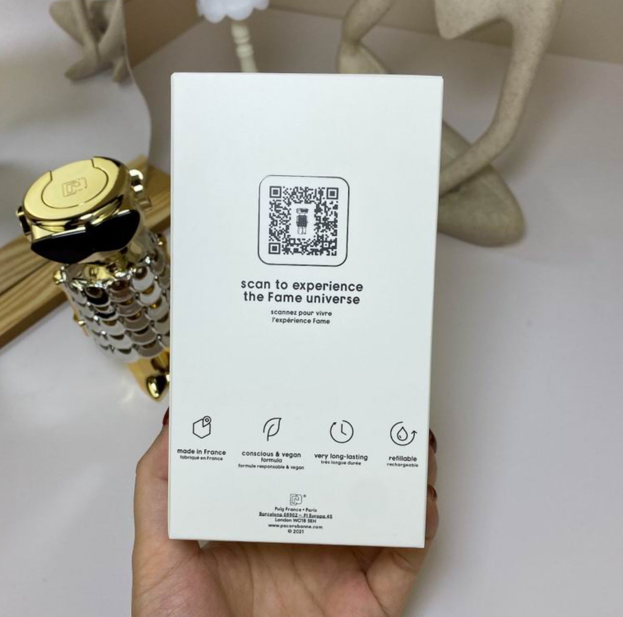 Authentic Paco Rabanne FAME Eau de Parfum