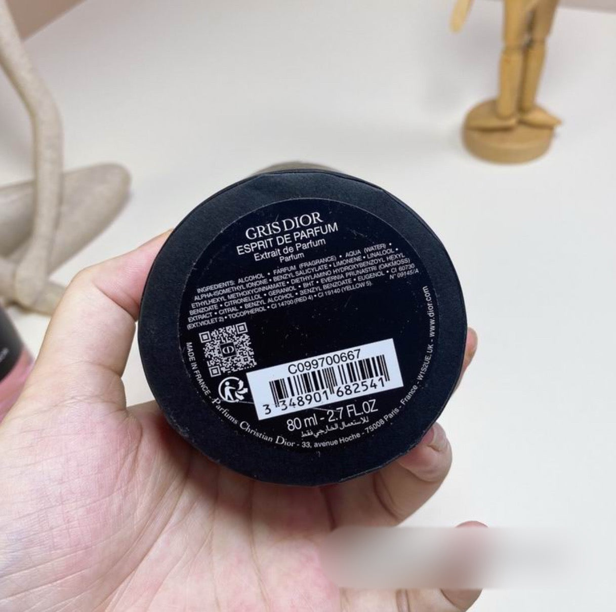 GRIS DIOR Esprit de Parfum