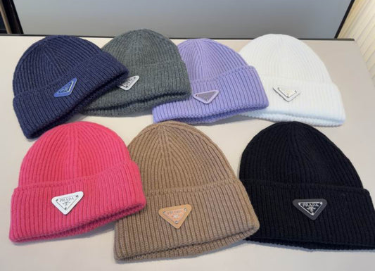 Authentic PRADA Wool and cashmere beanie