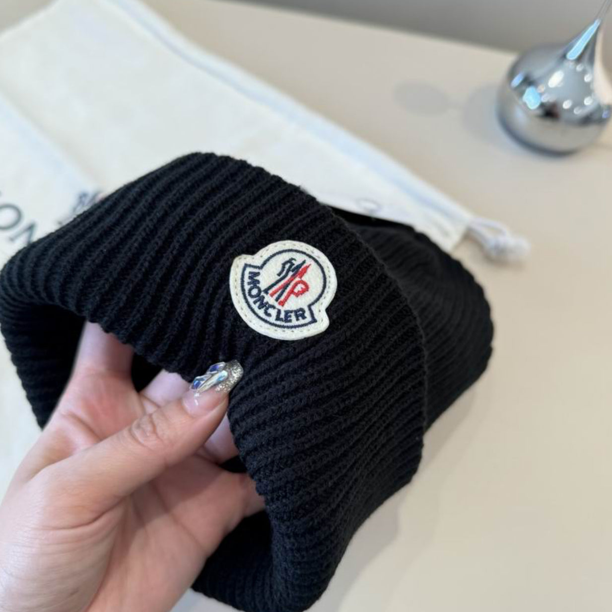 Authentic Moncler Wool Beanie