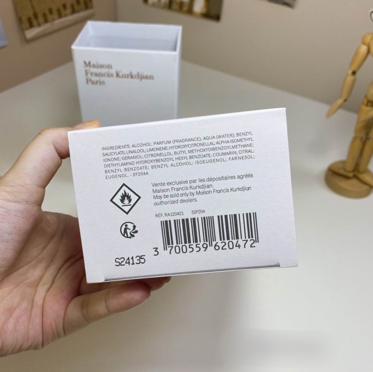 Authentic Maison Francis - APOM Eau de parfum