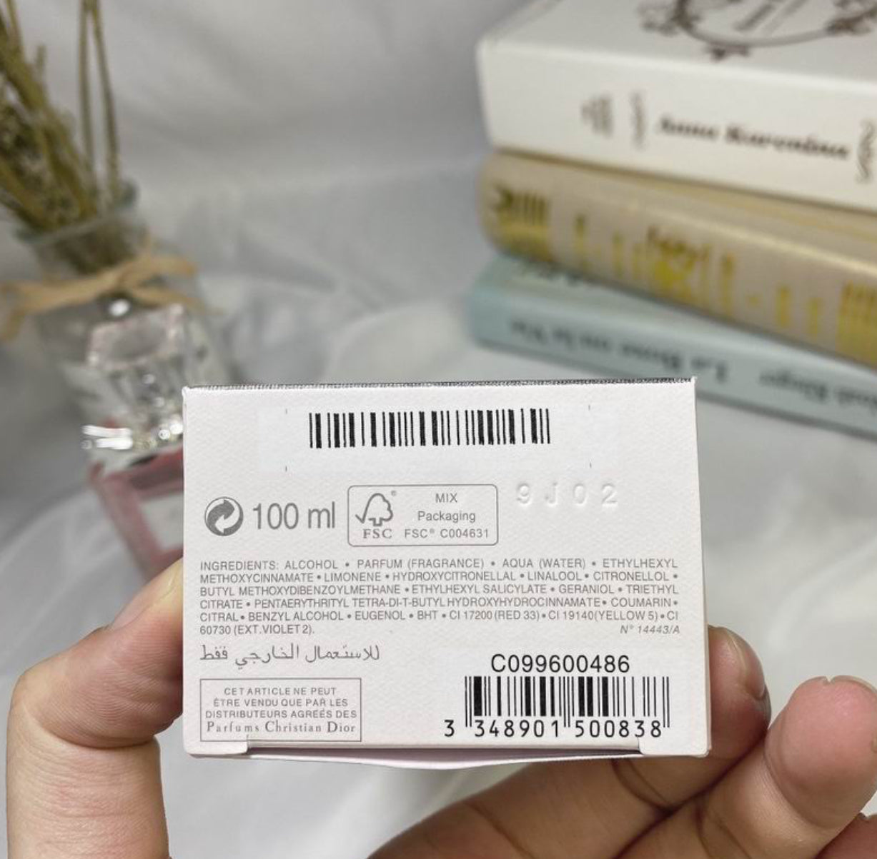 Authentic Christian Dior "Miss Dior Rose N'Roses"