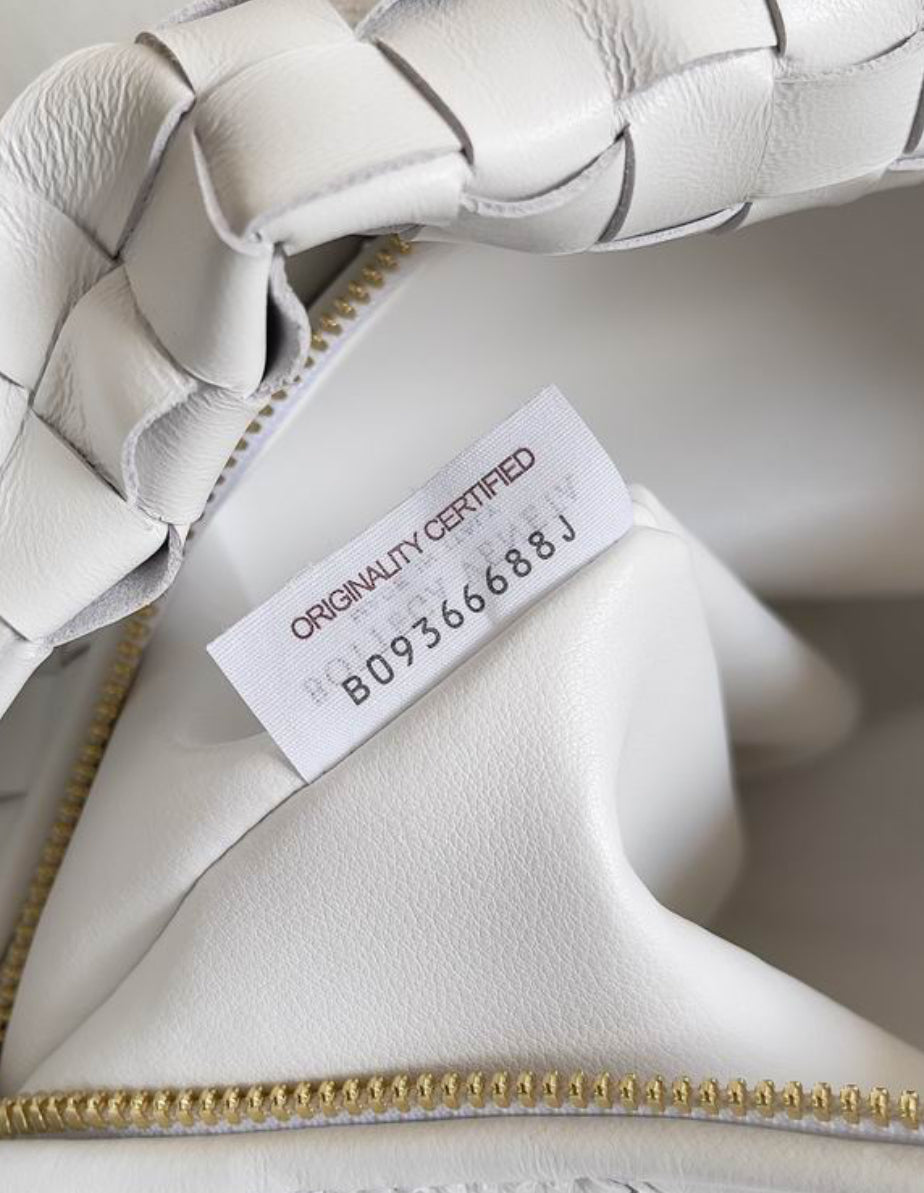 Authentic Bottega Veneta SMALL Jodie (Intrecciato leather)