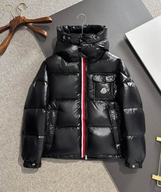 Authentic Moncler Montbeliard Hooded Short Down Jacket