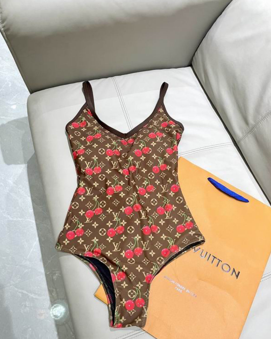 LV x TM Cherry Swimsuit