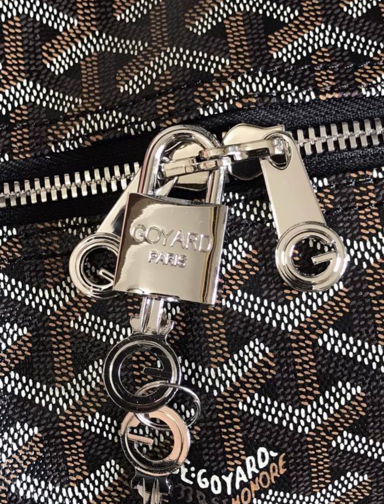 Authentic Goyard Boston 50 bag (Black)