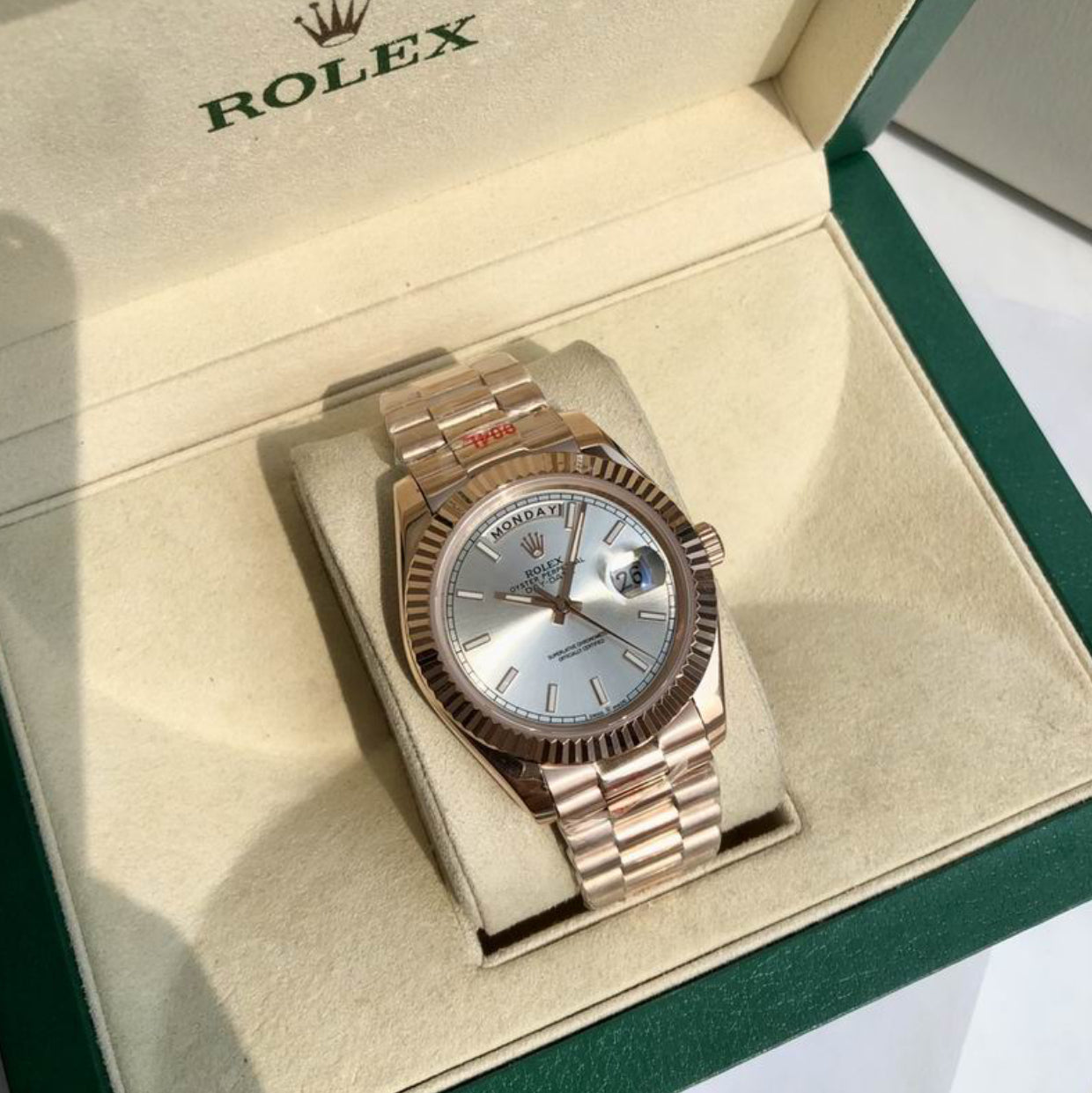 Authentic Rolex Oyster Perpetual Day-DATE