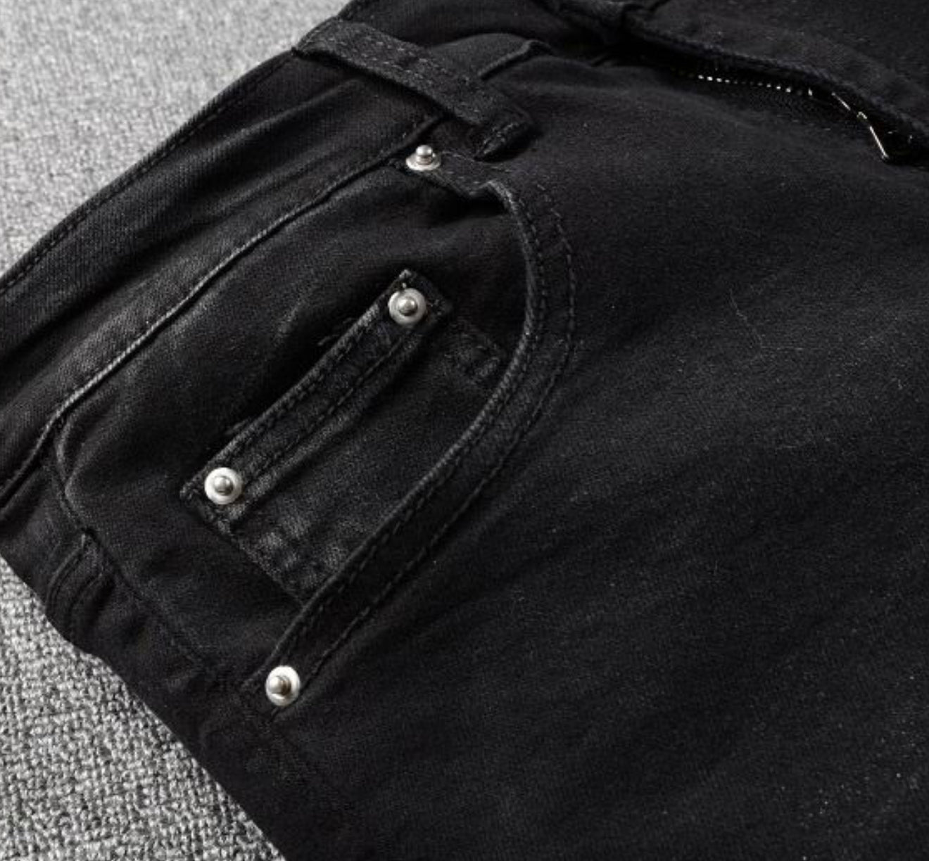 Authentic Amiri Angel Denim Jeans (Cherub)