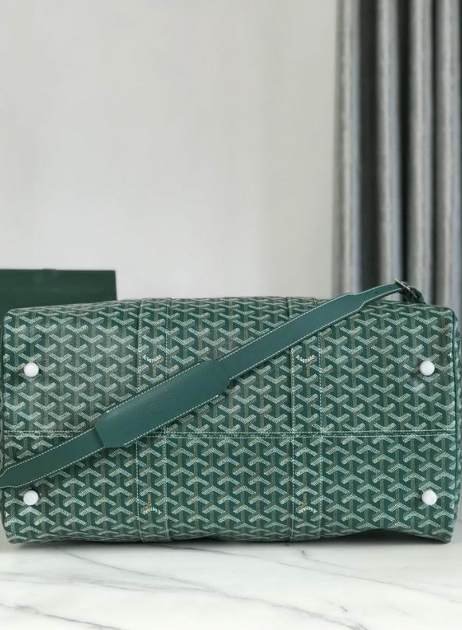 Authentic Goyard Boston 50 bag (Green)