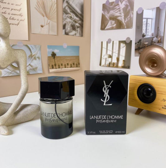 Authentic YSL La Nuit De L'Homme Eau De Toilette Spray