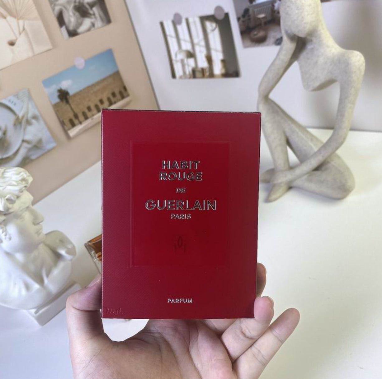 Authentic Guerlain : HABIT ROUGE DE GUERLAIN PARIS
PARFUM