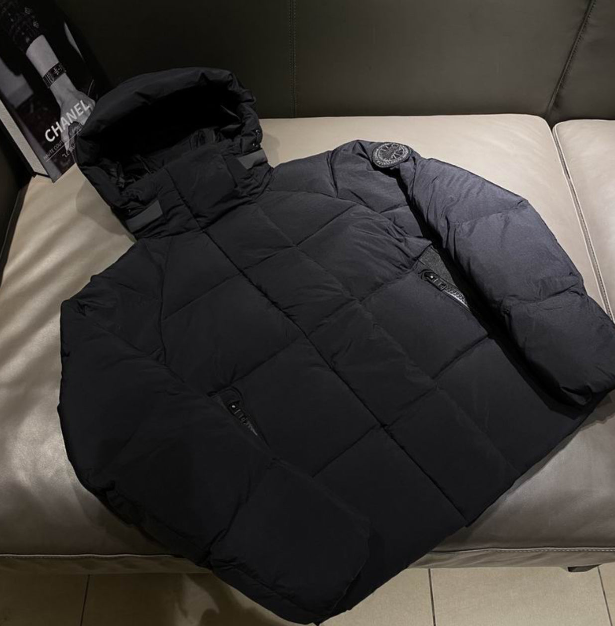 Authentic Canada Goose: Crofton Puffer EnduraLuxe Black Label
